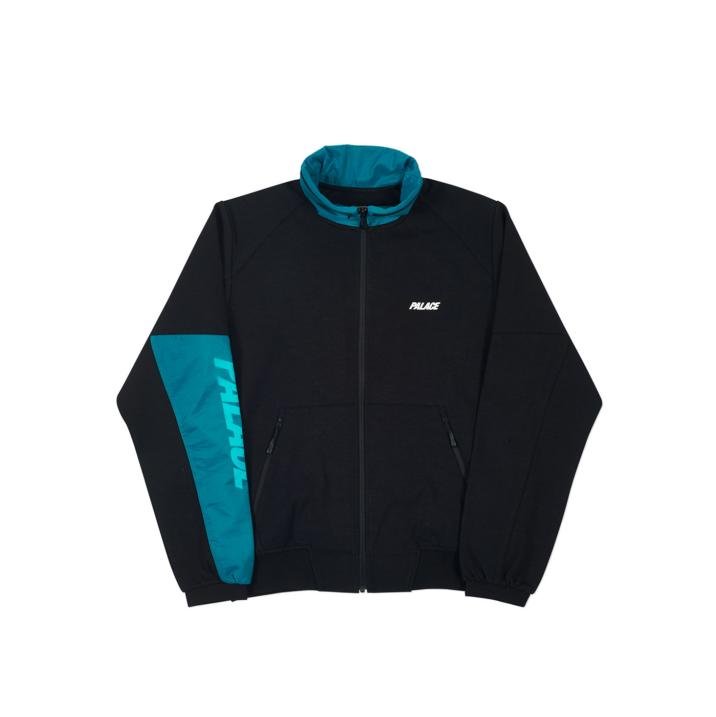 S-LAYER TRACK TOP BLACK