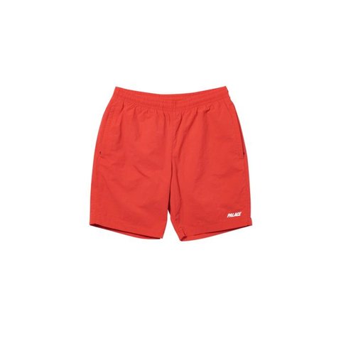 Palace SHELL SHORTS RED