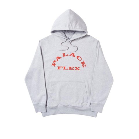 Palace P-FLEX HOOD GREY MARL