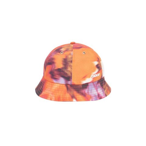 BLURRY FLOWER BUCKET RED