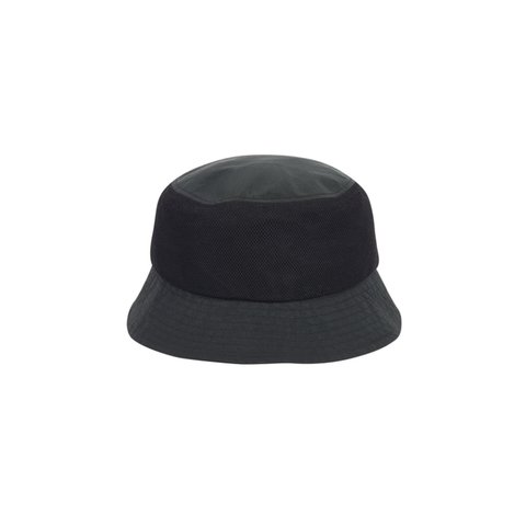 Palace UTILITY SHELL BUCKET HAT BLACK - Colorway