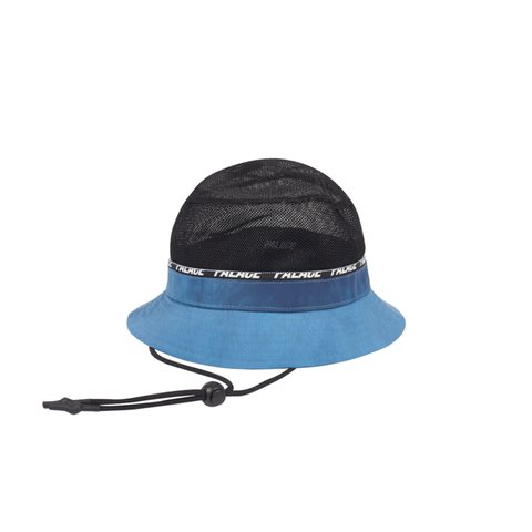 Palace TOP OFF SHELL BUCKET BLUE - Colorway