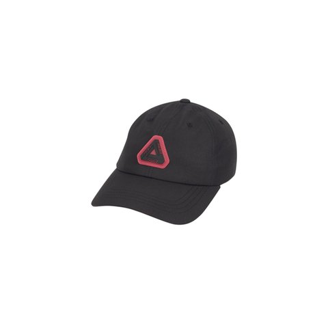 Palace STRAP SHELL 6-PANEL BLACK - Colorway