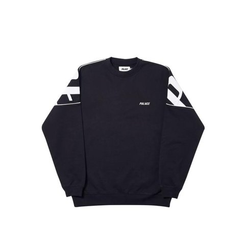 Palace JUMBO DROP CREW BLACK