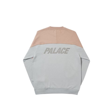 Palace F-LOCK PANEL CREW SAND - Colorway