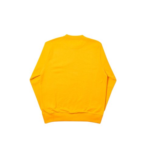 Palace PWLWCE CREW YELLOW - Colorway