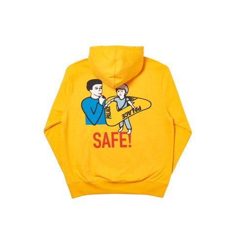 Palace SAFE T HOOD YELLOW - Colorway