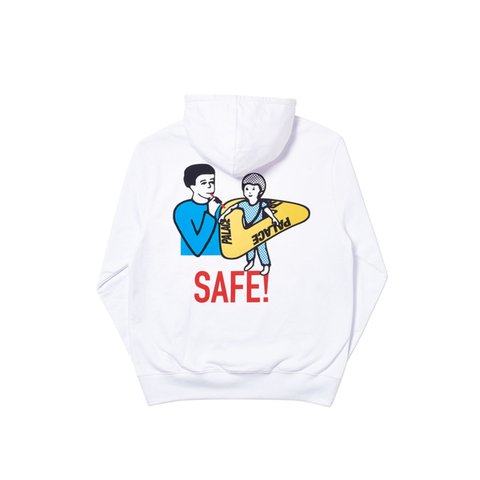 Palace SAFE T HOOD WHITE - Colorway