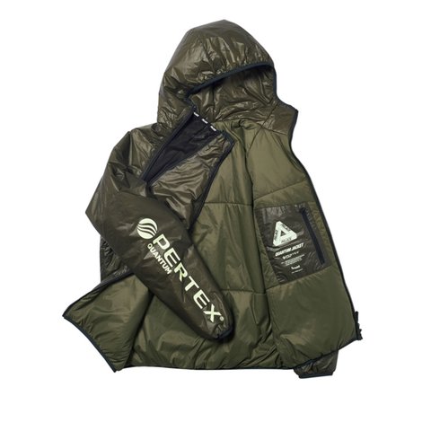 Palace PERTEX QUANTUM JACKET OLIVE - Colorway
