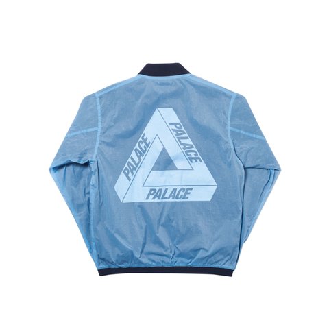 Palace REVERSIBLE OVERLAY BOMBER NAVY - Colorway
