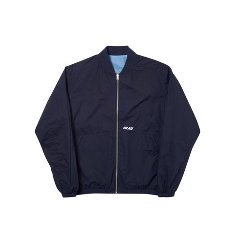 Palace REVERSIBLE OVERLAY BOMBER NAVY - Colorway