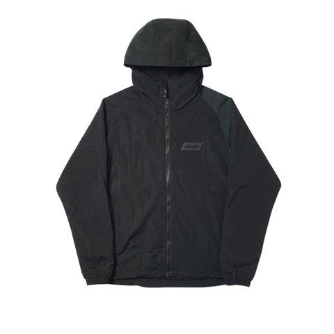 UTILITY IRIDESCENT JACKET + VEST BLACK