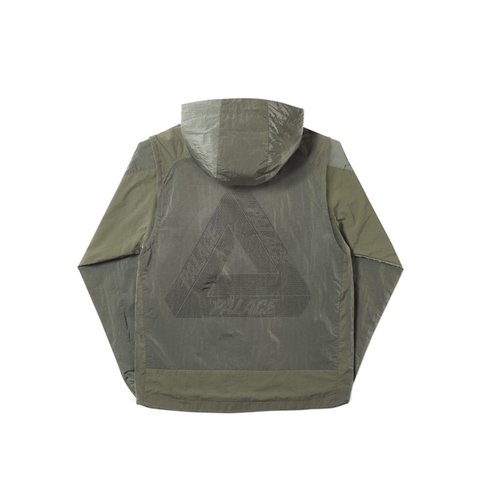 UTILITY IRIDESCENT JACKET + VEST OLIVE