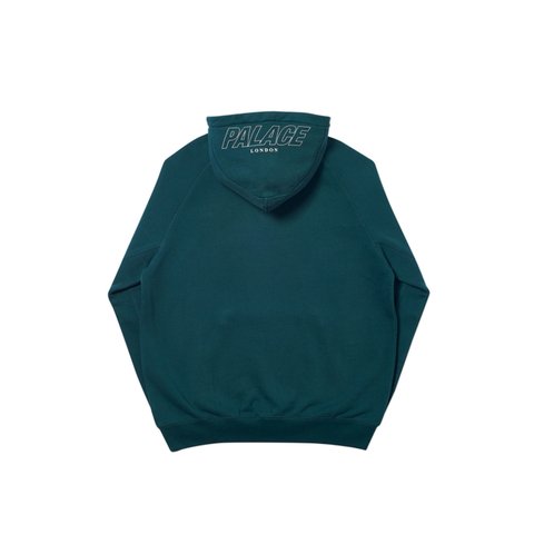 Palace Q-ZIP HOOD GREEN - Colorway