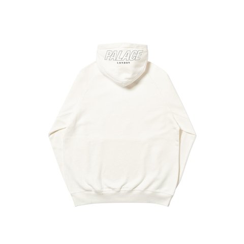 Palace Q-ZIP HOOD WHITE - Colorway