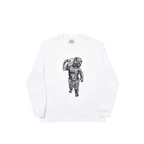 Palace P BEBE LONGSLEEVE WHITE