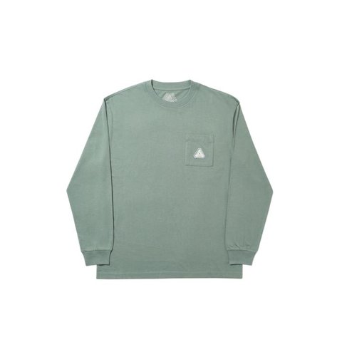 Palace SOFAR POCKET LONGSLEEVE T-SHIRT OLIVE
