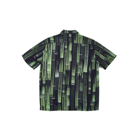 Palace MATRIX SHIRT BLACK / GREEN - Colorway