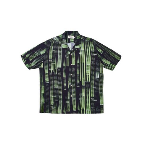 Palace MATRIX SHIRT BLACK / GREEN