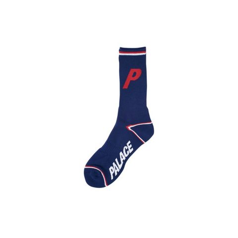 Palace P TIP SOCK NAVY