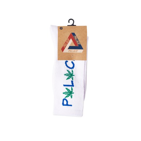 Palace PWLWCE SOCK WHITE - Colorway