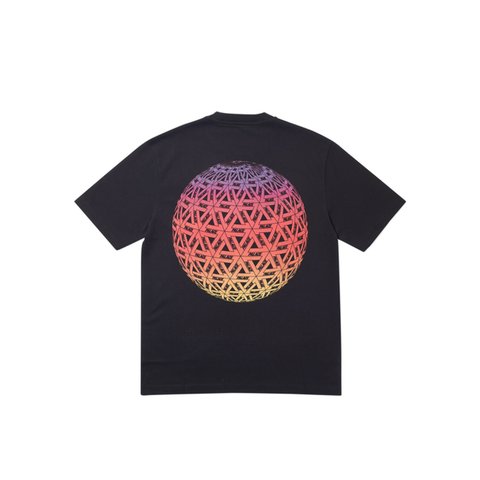 Palace GLOBULAR T-SHIRT BLACK - Colorway