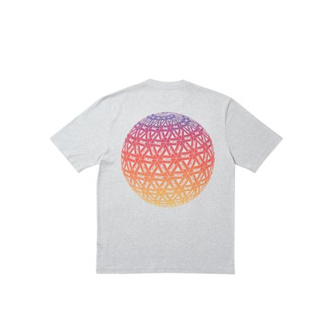 Palace GLOBULAR T-SHIRT GREY MARL - Colorway
