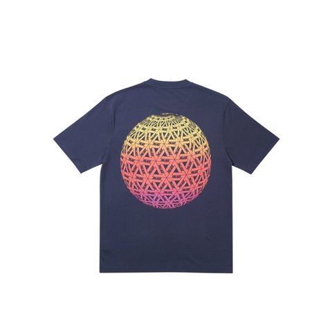 Palace GLOBULAR T-SHIRT NAVY - Colorway
