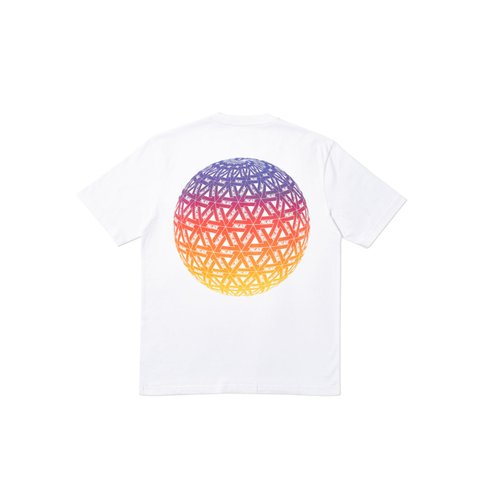 Palace GLOBULAR T-SHIRT WHITE - Colorway