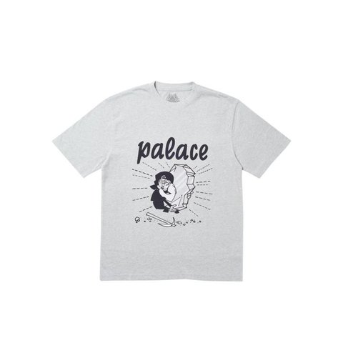 Palace NUGGET T-SHIRT GREY MARL