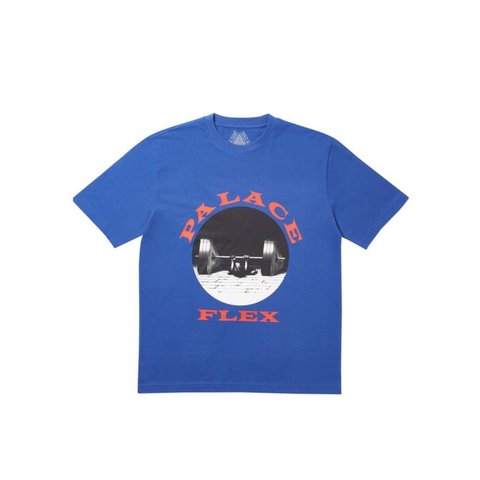 Palace P-FLEX T-SHIRT BLUE