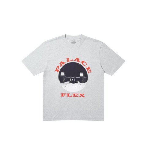 Palace P-FLEX T-SHIRT GREY MARL