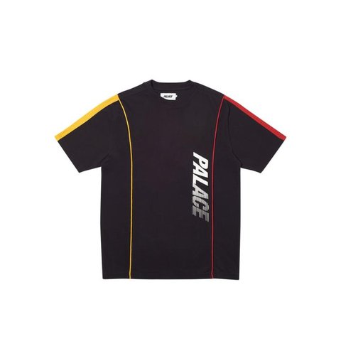 Palace P-LINE RACER T-SHIRT BLACK