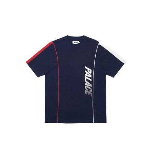 Palace P-LINE RACER T-SHIRT NAVY