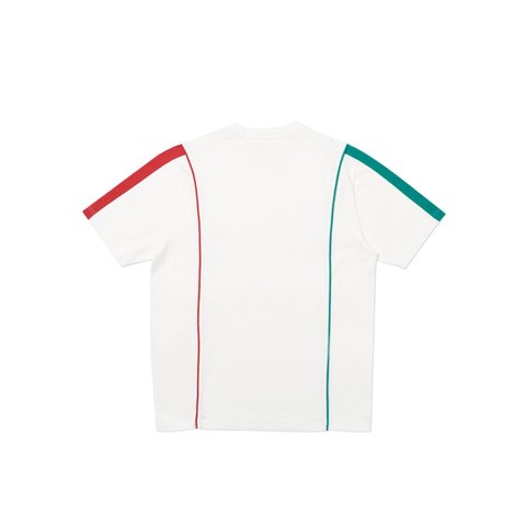Palace P-LINE RACER T-SHIRT WHITE - Colorway