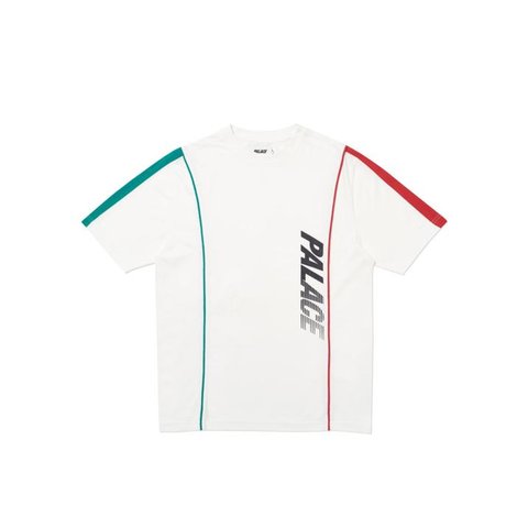 Palace P-LINE RACER T-SHIRT WHITE