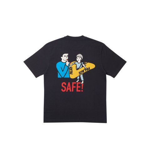 Palace SAFE T T-SHIRT BLACK - Colorway