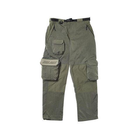 UTILITY IRIDESCENT PANT OLIVE
