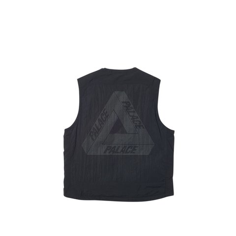 UTILITY IRIDESCENT JACKET + VEST BLACK