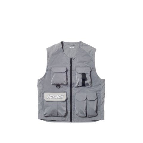 Palace UTILITY IRIDESCENT JACKET + VEST GREY - Colorway