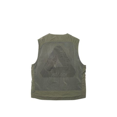UTILITY IRIDESCENT JACKET + VEST OLIVE