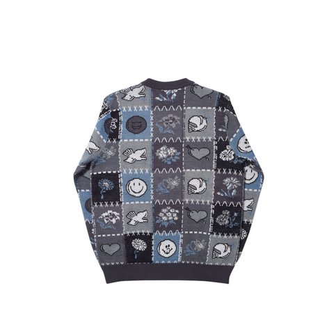 Palace LOVE DOVE KNIT GREY - Colorway