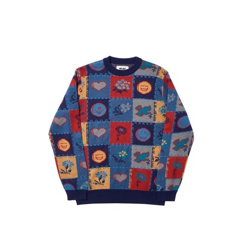 Palace LOVE DOVE KNIT PURPLE