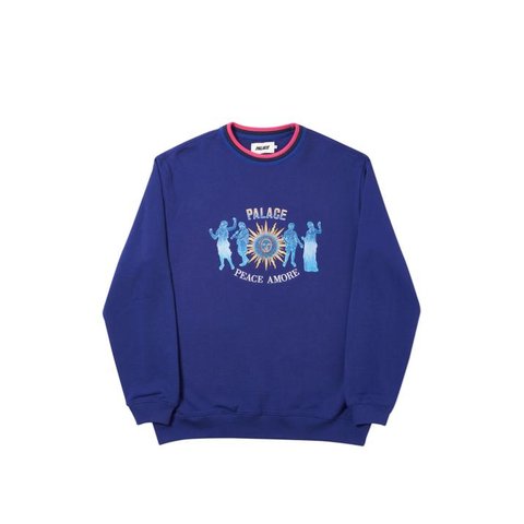 TRIPPER RIB CREW PURPLE