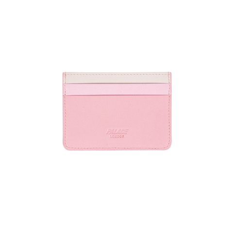 Palace LEATHER CARD HOLDER PINK - Colorway