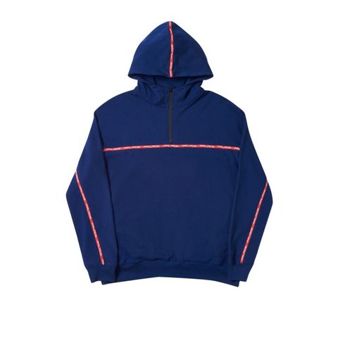 Palace COMBINER HOOD NAVY