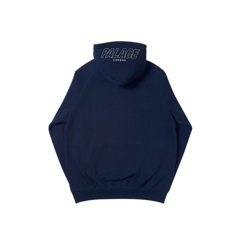 Palace Q-ZIP HOOD NAVY - Colorway