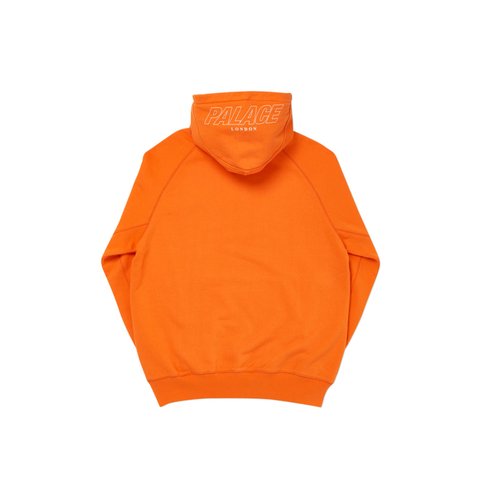 Palace Q-ZIP HOOD ORANGE - Colorway