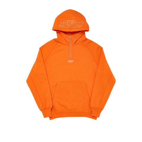 Palace Q-ZIP HOOD ORANGE