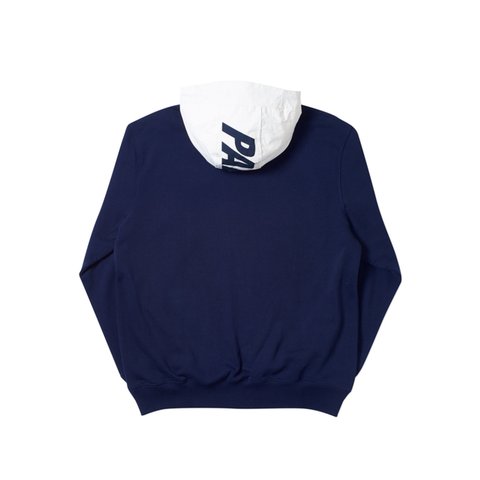 Palace TWILL 1/4 HOOD NAVY - Colorway